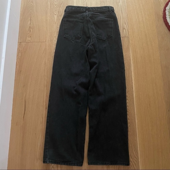 OAK + FORT BLACK STRAIGHT JEANS - S - Picture 10 of 14